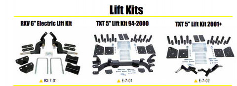 Black Diamond Custom Golf Carts Parts lift kits